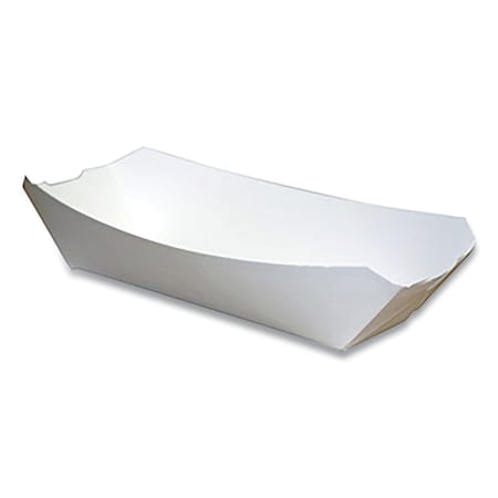 Pactiv Evergreen Paperboard Food Trays, No 12 Beers Tray, 6 x 4 x 1.5, White, PK300 000000000000023863